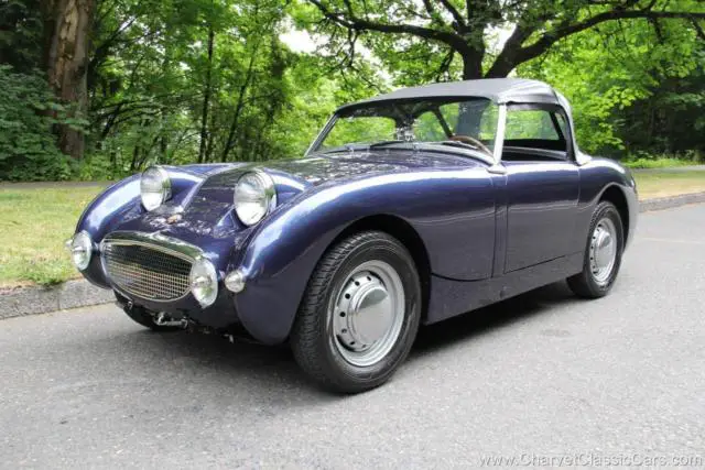 1959 austin healey bugeye sprite. fabulous restoration. see video