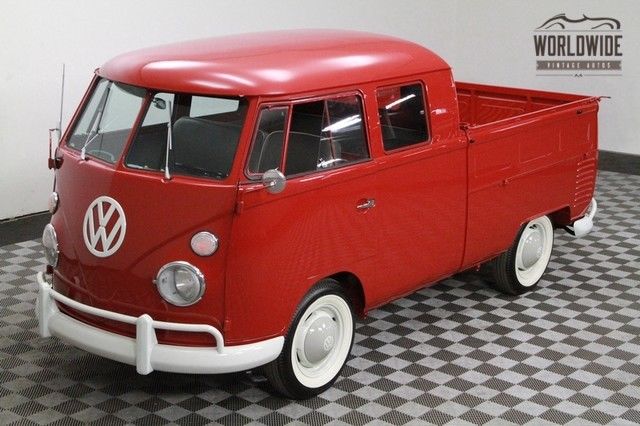 1962 volkswagen double cab transporter nut and bolt restoration. show quality