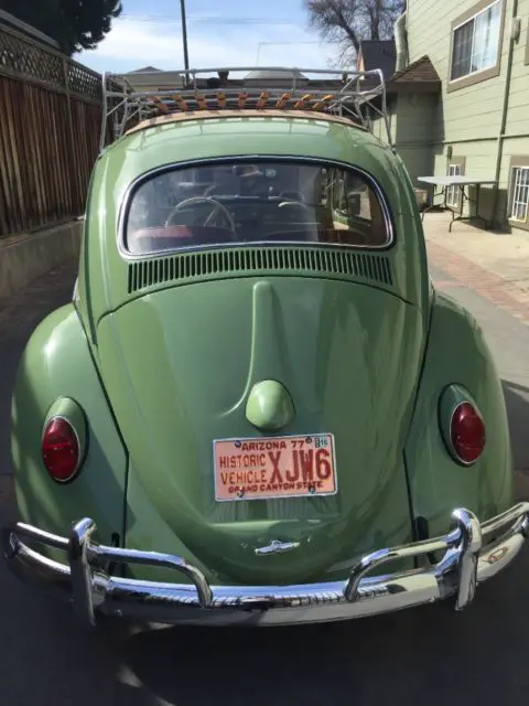 vollswagon beetle rag top