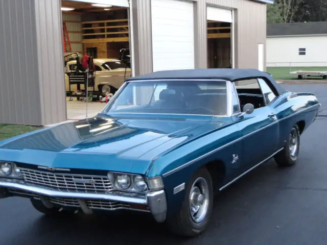 super nice garage find of 15yrs very rare 1968 impala ss 396 convertible