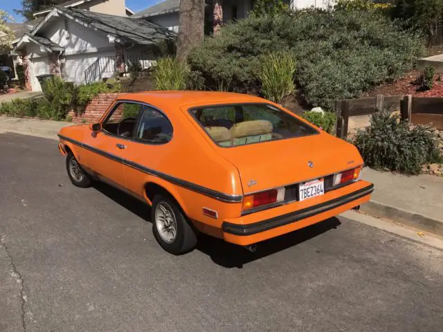 mercury ghia capri ii 1976 rare survivor unmodified hatchback v-6 2.8l