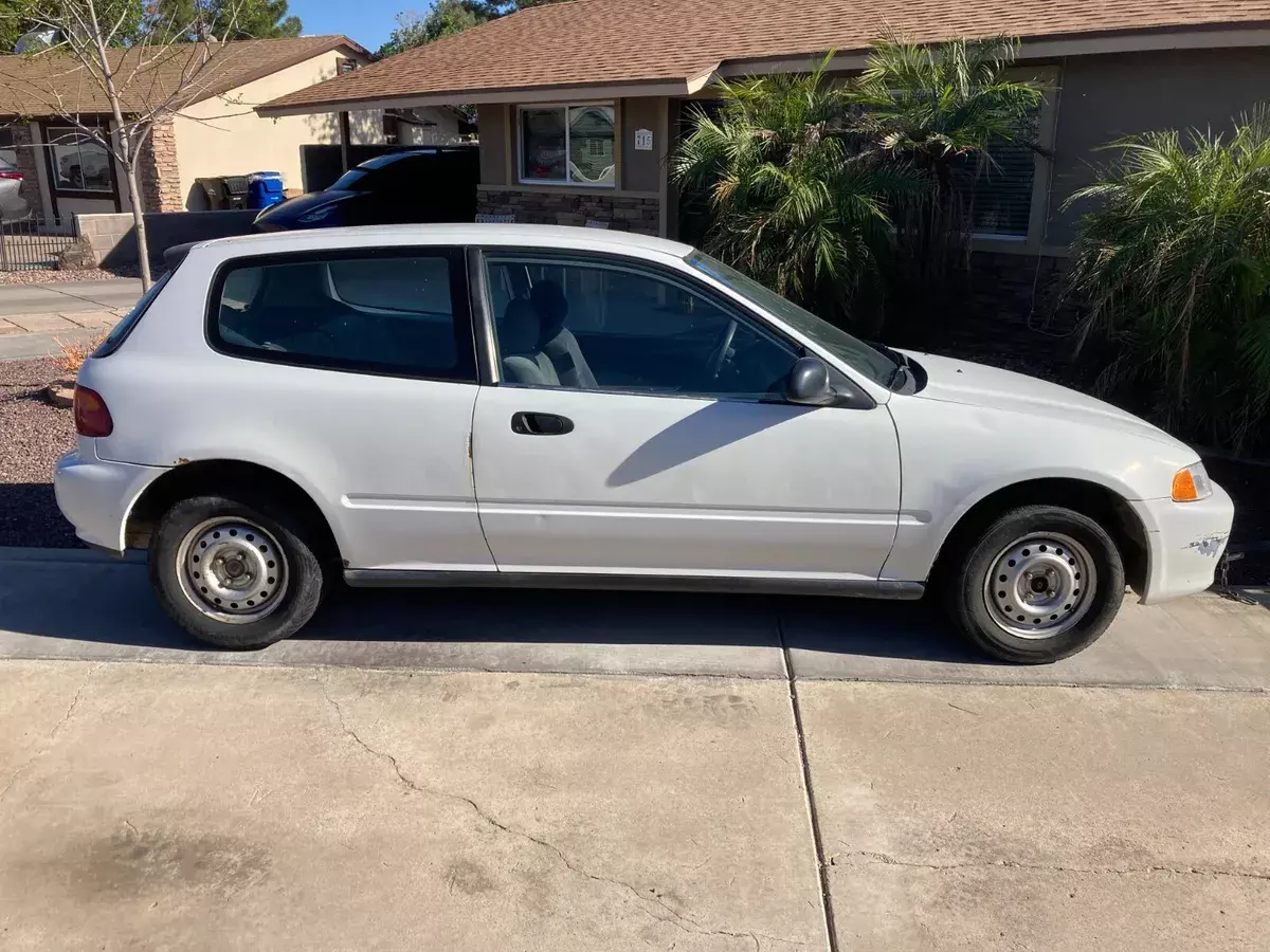1992 honda civic hatchback, all stock cx, 100k original miles, low reserve