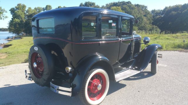 1930 ford model a fordor (4-door) sedan restored