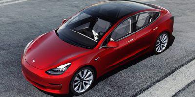 2022 tesla model 3 standard range