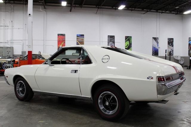 1969 amc amx 48209 miles white coupe 390 v8 automatic