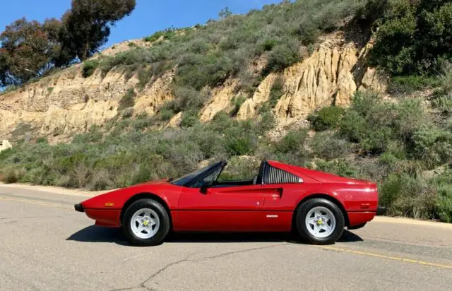 "rosso chiaro" w/ nero interior ~ original condition ~ 2.9l v8 (237hp)
