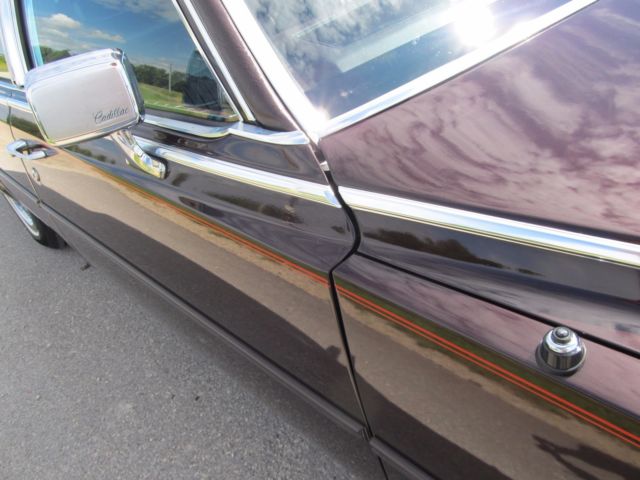 1988 cadillac brougham low miles! rust free florida car! beautiful! no reserve