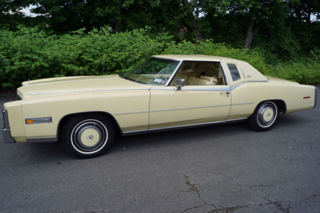 1978 cadillac eldorado biarritz : excellent driver with thousands spent this yr
