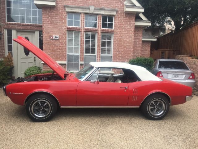 1967 326 ho convertible firebird