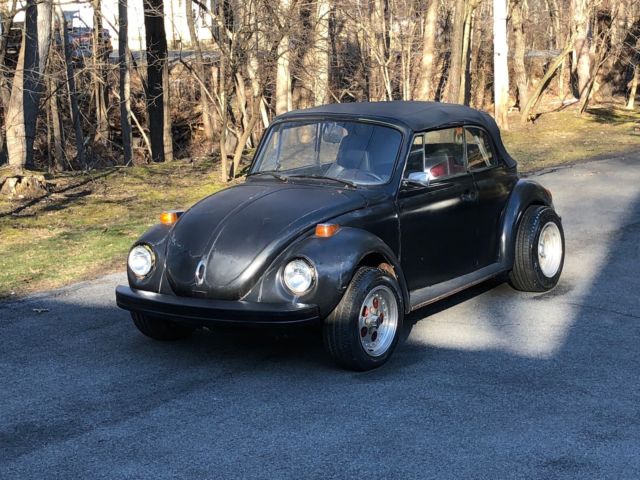 1973 vw super beetle convertible (barn find)