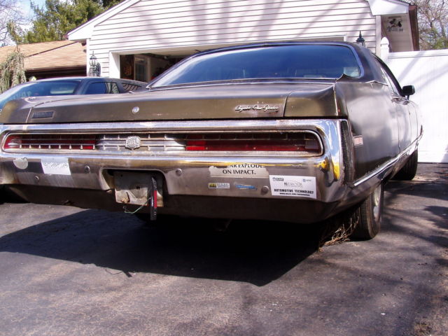 1971 chrysler new yorker 440 727 4 barrel motor