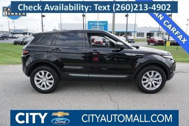 used 2019 land rover range rover evoque columbia city, in 46725 for sale in big lake, indiana