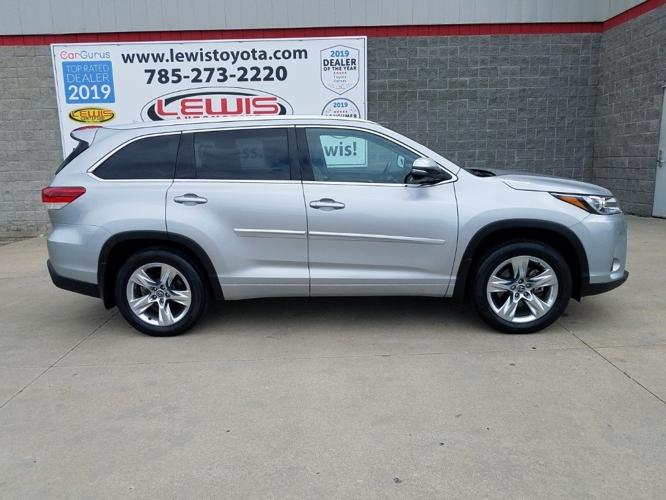 used 2018 toyota highlander limited topeka, ks 66614 for sale in topeka, kansas