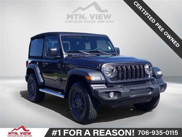 2024 jeep wrangler 2-door sport s 4x4