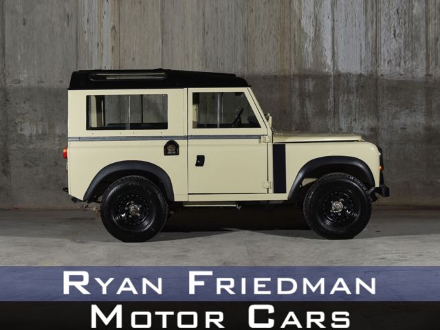 1980 land rover santana 109 0 cream 2 dr manual