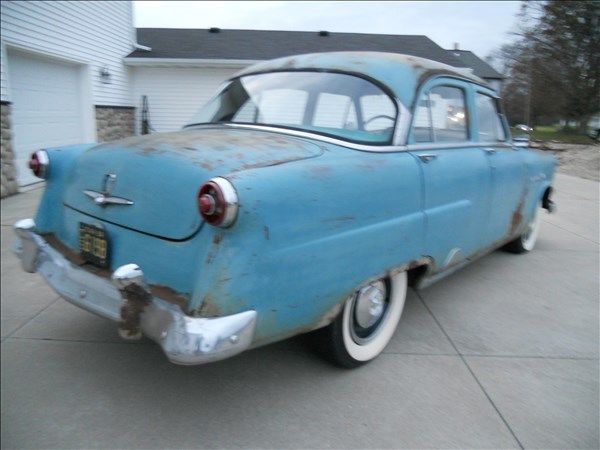 1954 ford mainline classic hot rod streetrod sedan!