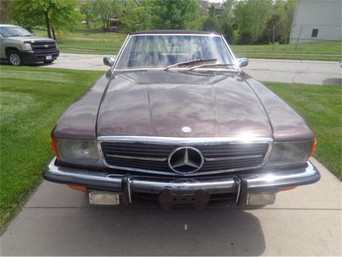 1973 mercedes-benz sl500 in cadillac, michigan