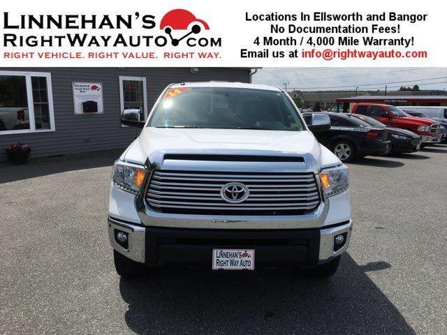 2014 toyota tundra limited 4x4 limited 4dr double cab pickup sb (5.7l v8 for sale in ellsworth, maine