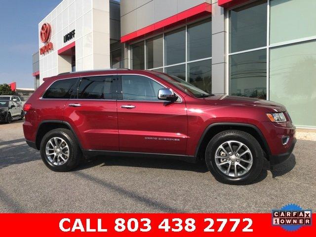 used 2015 jeep grand cherokee 2wd limited lugoff, sc 29078 for sale in lugoff, south carolina