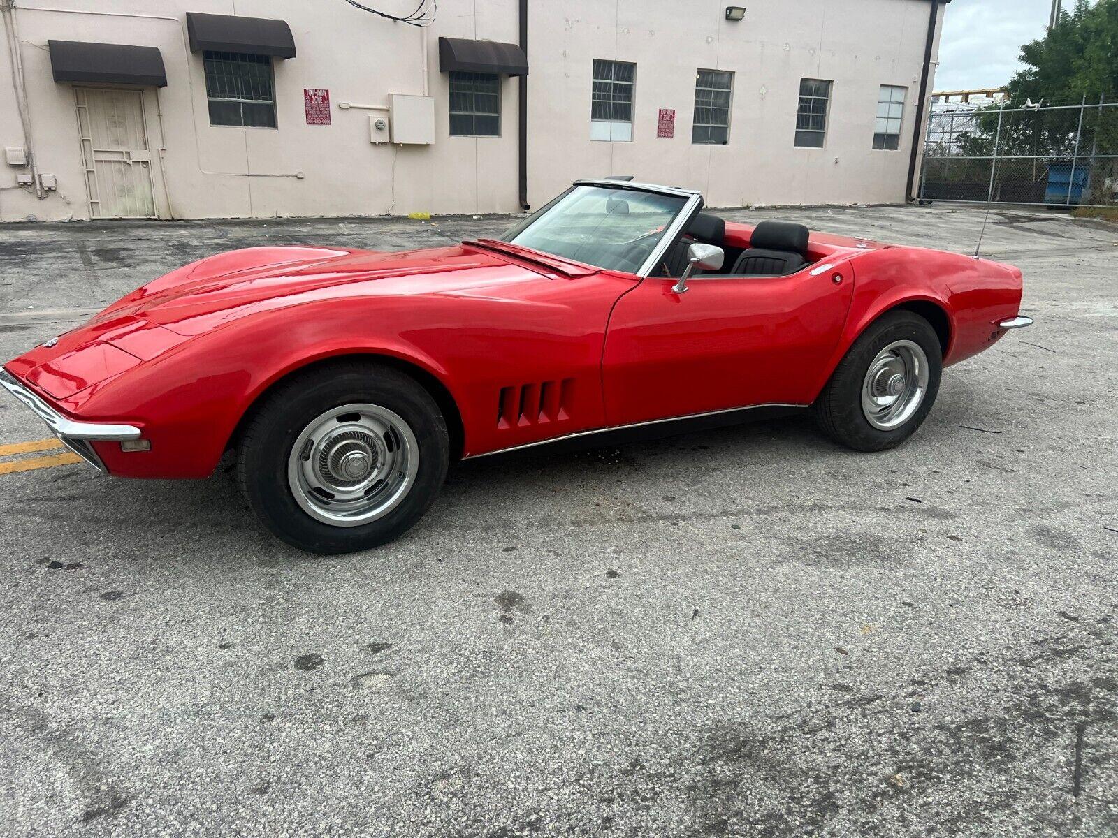 1968 chevrolet corvette matching convertible 4-speed
