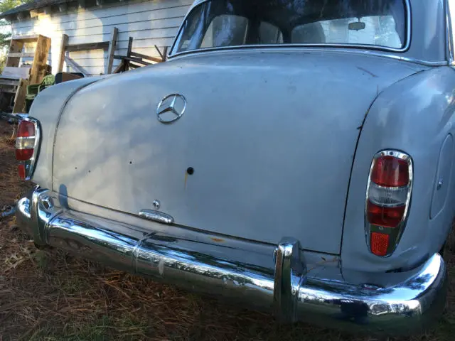 1961 mercedes 190d ponton