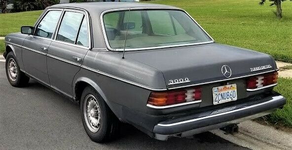 1983 mercedes benz 300 d turbo diesel