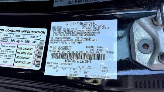 2015 Ford Mustang