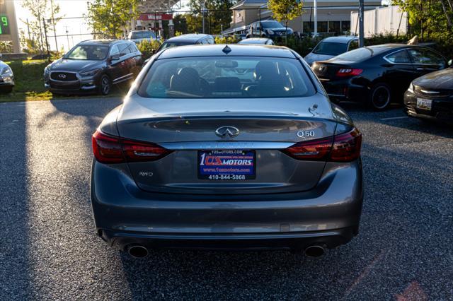 2022 infiniti q50 3.0t luxe
