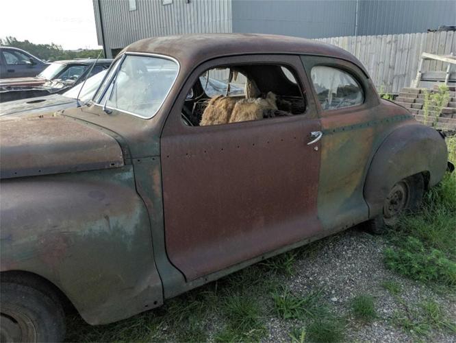 1948 plymouth coupe in spirit lake, iowa
