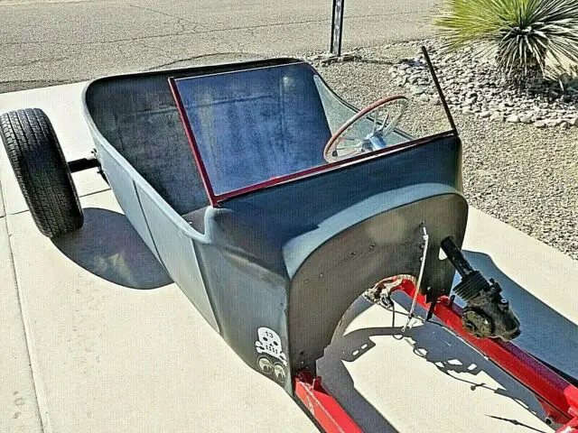 1923 t-bucket project, custom built stretch frame