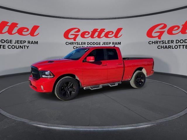 2018 ram 1500 night quad cab 4x4 6'4' box