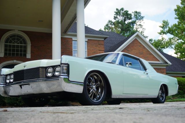 1968 lincoln continental custom 7.5l **no reserve** resto mod hot rod lowered