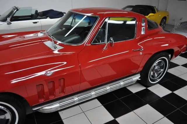 1965 chevrolet show quality - ac - side pipe - disc brake - 4 speed manual