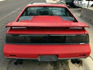 1986 pontiac fiero coupe grey rwd automatic gt