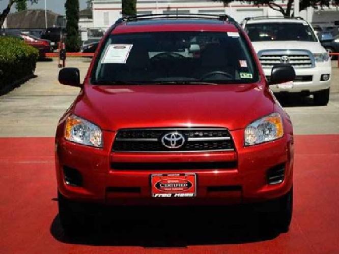 2012 toyota rav4 sunroof cruise control one owner warranty in spring, tx