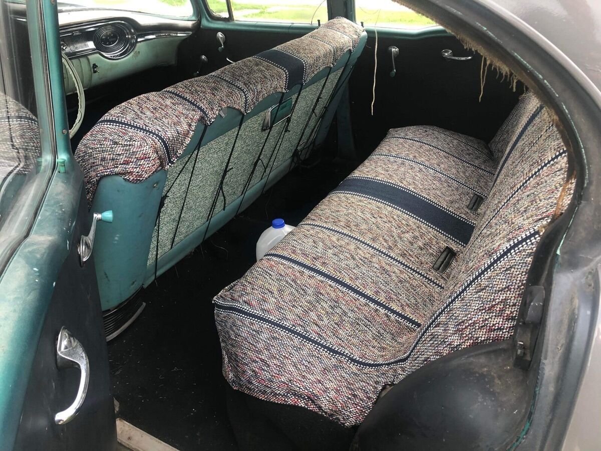1956 oldsmobile super 88 sedan grey rwd automatic
