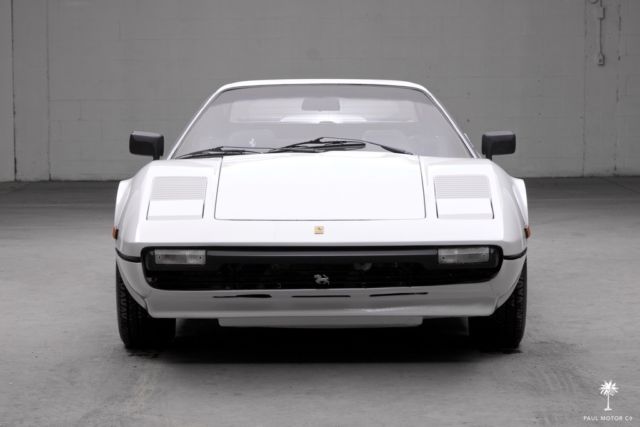 1982 ferrari 308 gtsi 62,126 miles rare white on black