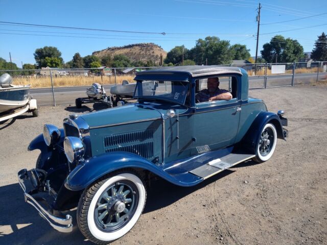 1929 nash twin ignition six coupe blue rwd automatic