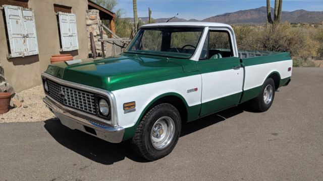 1972 chevrolet c10 cheyenne factory shortbed big block 402 truck