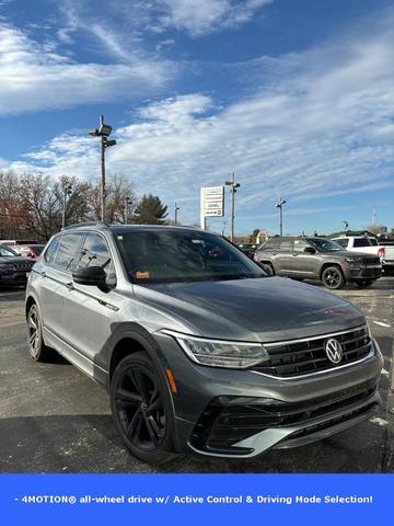 2023 volkswagen tiguan 2.0t se r-line black