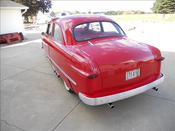 1950 ford custom streetrod hot rod classic car!