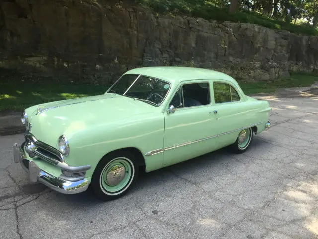 1950 ford custom coupe super clean drives great free shipping!