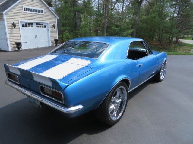 1967 chevrolet camaro (marina blue) base hardtop 2-door 5.3l