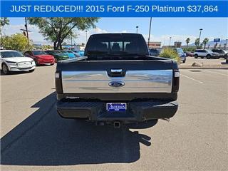 2015 Ford F-250 platinum