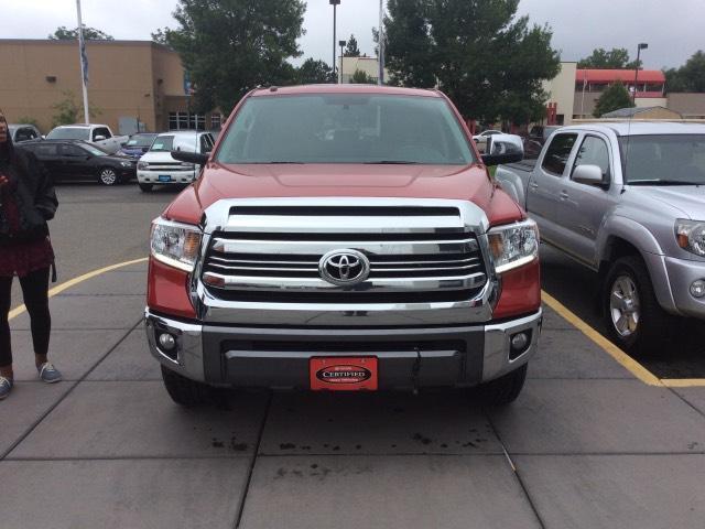 2017 toyota tundra platinum 4x4 platinum 4dr crewmax cab pickup sb (5.7l v8 for sale in billings, montana