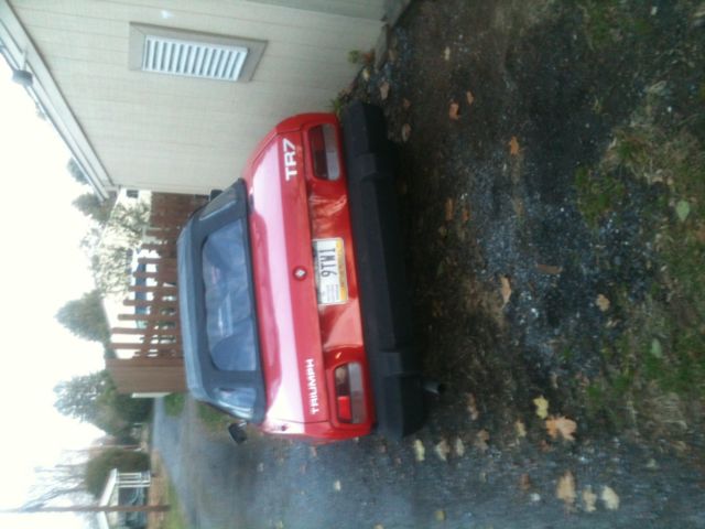 1979 triumph tr7 convertible- no reserve