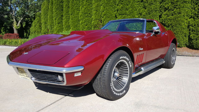1968 chevy corvette stingray - fully restored show car - 4 speed a/c car - l@@k!