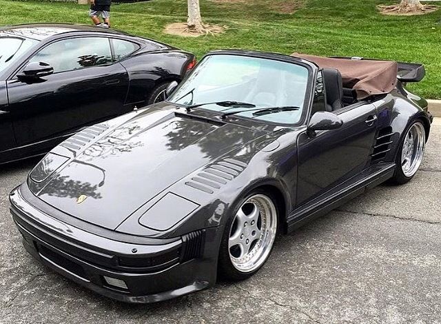 1989 porsche 911 carrera cabriolet anniversary edition slant nose 3.2l