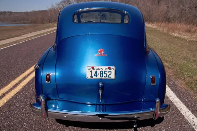 1940 plymouth deluxe four-door touring sedan rotisserie restored