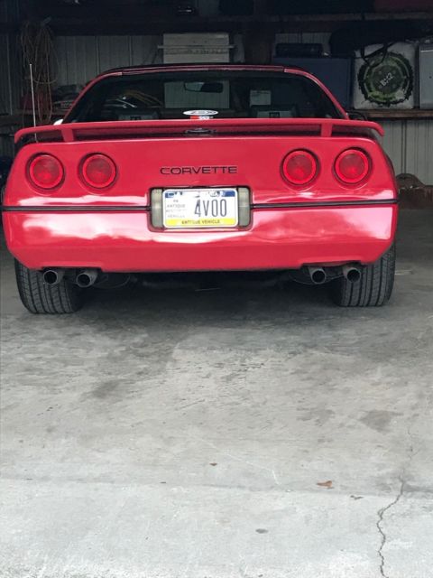 1984 c4 4-speed chevrolet corvette